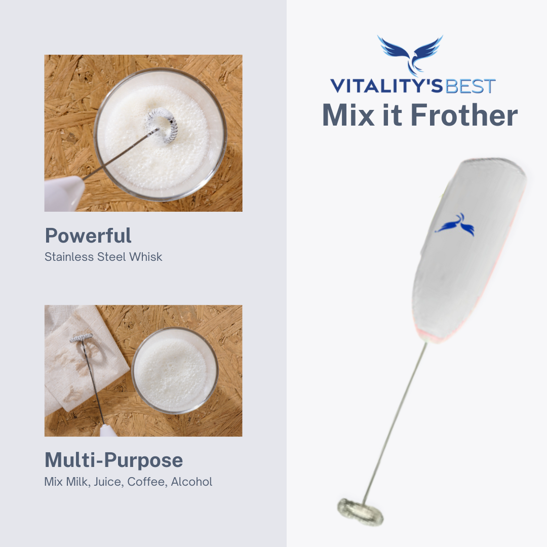 Warrior Strong Frother Mixer for Collagens and Greens – Warrior